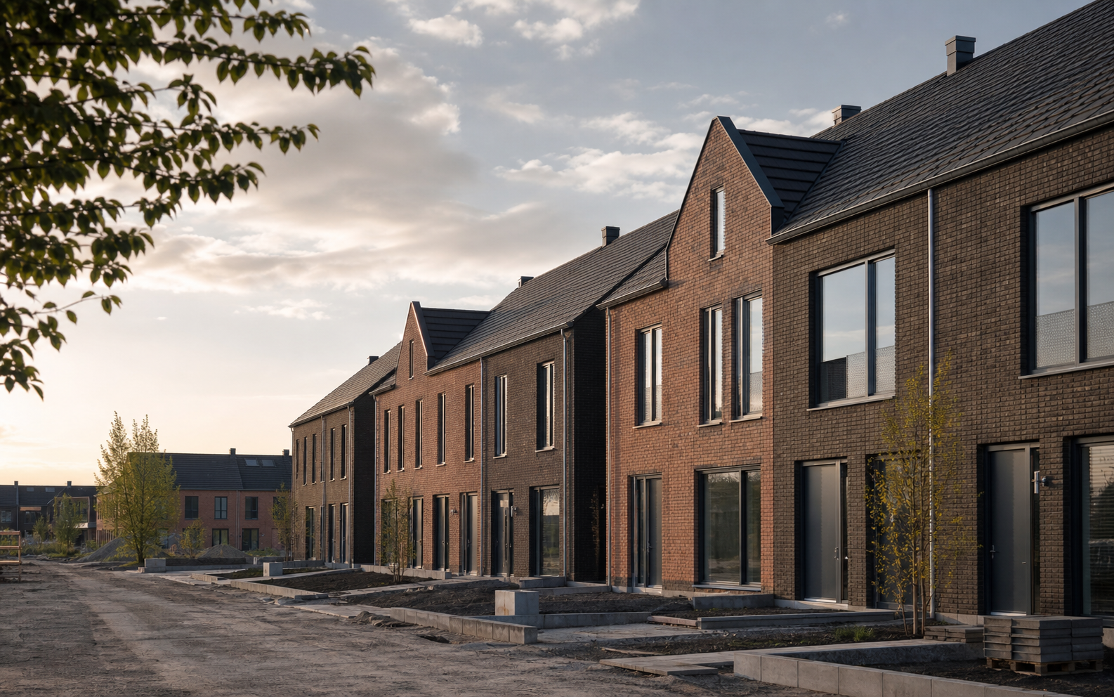 Nieuwbouwproject waarvoor BuildingSoft digitale processen ondersteunt